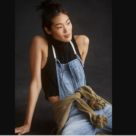 ANTHRO PILCRO The Painters Denim Overalls Size 29 - Picture 5 of 15